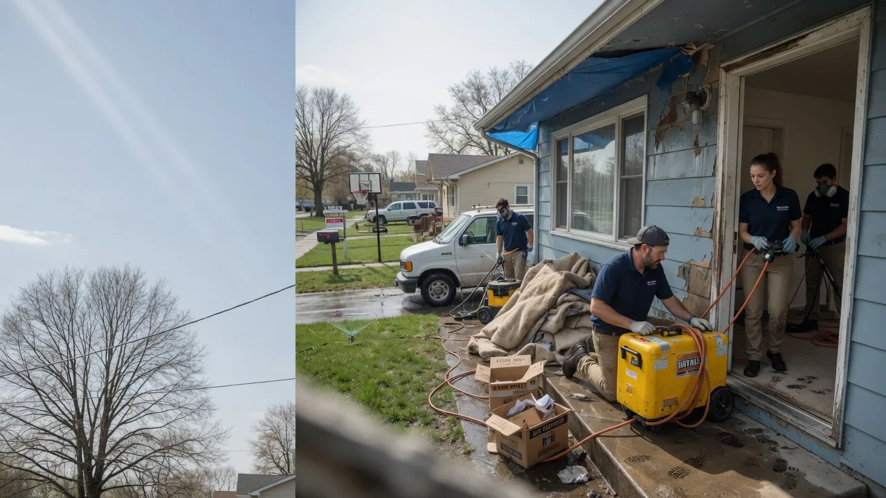 Basement Flood Cleanup in Queen, PA near me